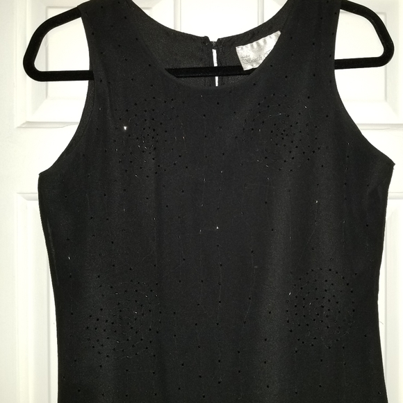 S Black beaded chiffon dress: South Beach Fashions - Picture 5 of 7